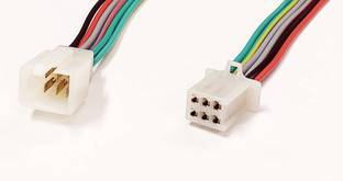 ERHIndia 5 Pair Wire Connector Male Female Socket 6 Pin Jointer Cable Home wiring Wire Connector Male Female Wire Connector