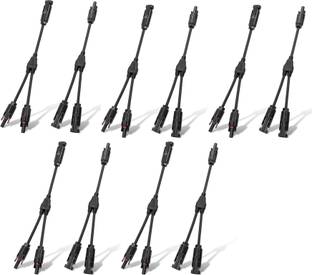 ABONIX Y Branch Parallel PV Adapter Cable Wire Plug Tool Kit for Solar Panel (M/FF+F/MM) Wire Connector