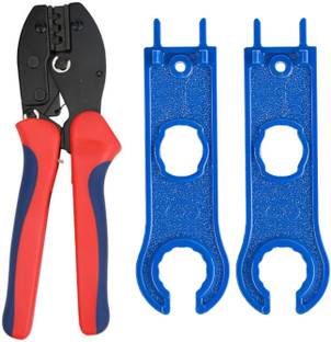 Netboon Solar MC4 Crimping Tool with Spanner for Solar System Connector Crimper Plier Wire Connector