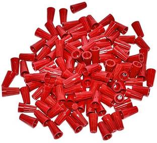 POWER CONNECT P6 Screw on Wire Connectors | 22-14 AWG Tough Thermoplastic P6 Nut Screw Terminal Wire Caps Connection, Wire Connector Wire Connector
