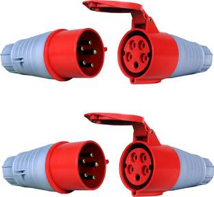 DECENT AIR SYSTEM 32A 5 Pin Industrial Plug Socket Wire Connector