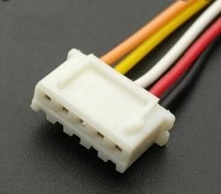 iBAT SOLUTIONS JST 5 Pin 2.54MM PITCH Connector Female with wire 15-30cm 2515 XH 5p (Pack of 2) CONNECTOR Wire Connector
