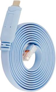 TECHGEAR Type C 1.83 m USB-C Cisco Console Cable, USB C to RJ45 Console Serial Debug Cable