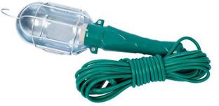 GSK Cut Garage Inspection Repair Handheld Lamp Holder with 10 Meter Cable Without Bulb 0 hrs Bulb Emergency Light