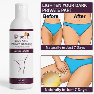 DRIDDLE 01 intimate area whitening cream Intimate Cream