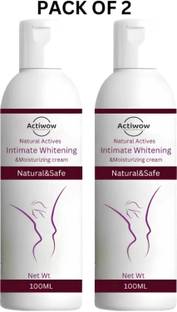 ACTIWOW Natural Actives Intimate Whitening Private Areas Intimate Wash Intimate Cream