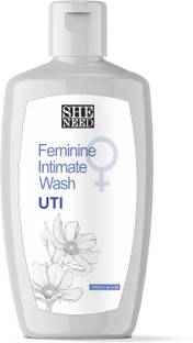 SheNeed UTI relief Feminine Intimate Wash - Reduces Yeast Infection - 100 ML Intimate Wash