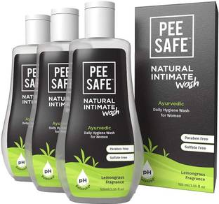Pee Safe Natural Intimate Wash For Women (Pack of 3) Intimate Wash