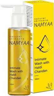 Namyaa Haldi Chandan Hygiene Wash | With Germ and Odour Protection | pH Balanced Intimate Wash