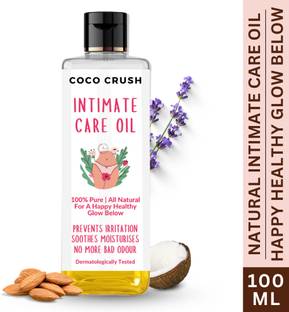 COCO CRUSH Natural Intimate Care Oil | Prevents Irritation, Soothes, & Eliminates Odor | Intimate Moisturizer