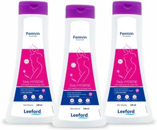Leeford Femivin Intimate Wash 100 ml Pack of 3 Intimate Wash
