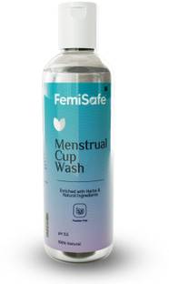 Femisafe Plant based menstrual cup wash enriched with herbs Intimate Wash