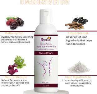 DRIDDLE Intimate Whitening & Moisturizing cream