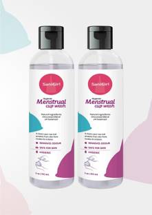 SaniGirl Menstrual Cup Wash with Floral Fragrance to Wash your Period Cup Intimate Wash