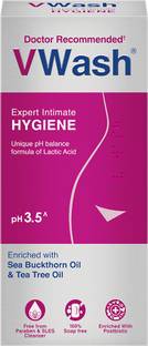 vwash Plus Expert Intimate Hygiene Wash for Women with pH 3.5 Intimate Wash