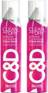 CLEAN AND DRY Gently Cleanses, Nourishes & Protects| Intimate Foam