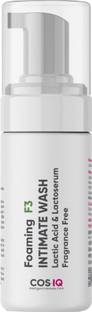 Cos-IQ Foaming F3 Intimate Wash, Fragrance-Free Prevents Itching, Irritation & Dryness Intimate Foam