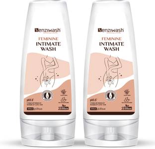senziwash Feminine Intimate wash vaginal hygiene product for women’s health & personal care, gentle pH balanced with natural ingredients for long lasting freshness (200 ml) Intimate Wash