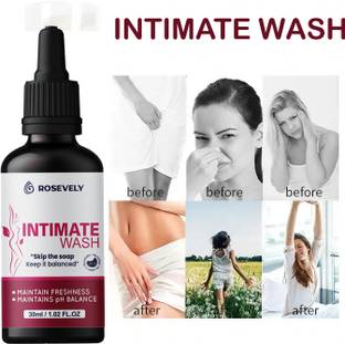 Rosevely Private Part Intimate Wash for Sensitive Skin, Whitening Intimate Wash care Intimate Wash