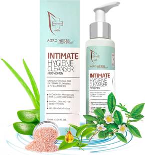 AGRO HERBS Natural Intimate Hygiene Cleanser For Women Intimate Wash