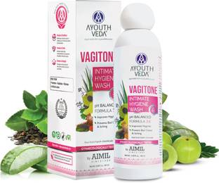 Ayouthveda Vagitone Intimate Hygiene Wash For Women | With Aloe Vera, Amla & Green Tea Intimate Wash