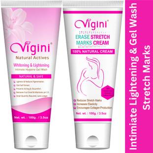 Vigini Intimate Lightening Wash & Anti Stretch Marks Scar Remover Removal Bio Oil Women