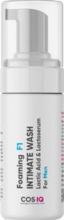 Cos-IQ Foaming F1 Intimate Wash for Men, Itching, Irritation, Dryness Genital Wash Intimate Foam