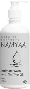 Namyaa Intimate Wash With Tea Tree Oil | Prevents Dryness, Bad Smell, Rashes & Itching Intimate Wash