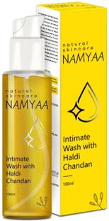 नामया Haldi Chandan Hygiene Wash | With Germ and Odour Protection | pH Balanced इंटिमेट वॉश