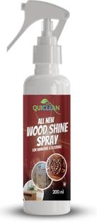 ELEM Wood Shine Spray | Natural and Herbal Wood Shine and Polish Spray for Furniture, Doors, Windows | For Home and Office Use | Eco-Friendly | Alternative to Wood Polish and Wax | 200 ml Water-based Stain Wood Stain