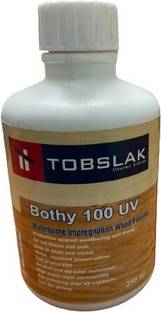 Tobslak Bothy 100 UV Wood Polish UV Resistance Color - TEAK .For external and internal wood furniture and floors (Water Based) . Pack- 250 ML TEAK Wood Varnish