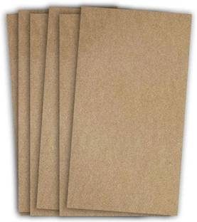 woodcraft Wood MDF Board Sheets, 2mm Thickness, Size 12X24 inch - Pack of 6 Pine Wood Veneer