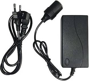 Breewell 12V-5A, AC to DC Power Adapter Converter Car Cigarette Lighter Socket Charger | Black Worldwide Adaptor