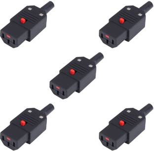 MX IEC C13 Power Lock Pack of 5 Worldwide Adaptor