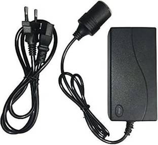 Breewell 12V-5A, AC to DC Power Adapter Converter Car Cigarette Lighter Socket Charger | Black Worldwide Adaptor