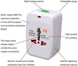 Creation Service World Wide Travel Charger Adapter Worldwide Adaptor