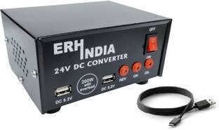 Microtech 24v DC to 220v AC Converter for Multiple Applications Worldwide Adaptor