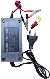 BALRAMA 14 Volt 2 Amp Output 12 Volt FAST UPS Battery Charger SMPS Power Supply Adaptor 3 ft Battery Jumper Starter