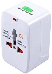 Mopslik Universal Travel Worldwide Adapter - No USB (Pack of 1) … Worldwide Adaptor