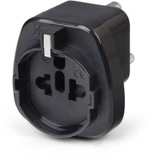 OREI European (Schuko) to India Plug Adapter, Type E/F, Heavy Duty, 1 Pack Worldwide Adaptor