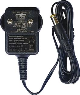 OM SAKTHI ENTERPRISES Videocon D2h Original Adapter (Compatible Videocon D2h & Dish Tv ) Worldwide Adaptor