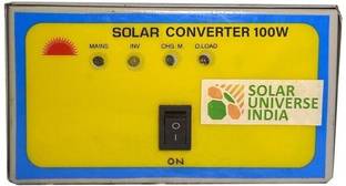SOLAR UNIVERSE INDIA DC12V to AC220V Converter along with USB Mobile Charger for AC Loads of 100W Worldwide Adaptor
