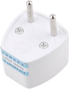 HI-PLASST (3PCS) (Type C) Europe 2 Pin Power Plug Worldwide Adaptor