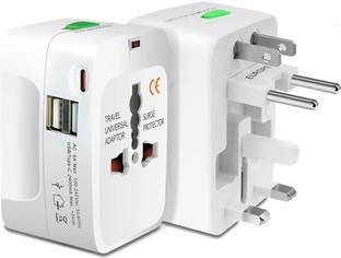 house of common Universal Travel Adapter with Type C, worldwide universal travel adapter Worldwide Adaptor
