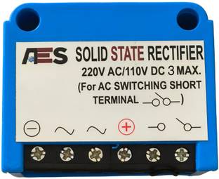 AES Solid State Rectifier 3AMP | Converts 220V AC to 110V DC | AC to Dc Converter Worldwide Adaptor