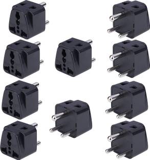 MX Universal Socket Plug (Type B) Worldwide Travel Adaptor MX3434 (Pack of 10) Worldwide Adaptor