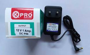 A Plus Products K PRO SMPS DC POWER ADAPTOR 12V 1AMP (PACK OF 1) Worldwide Adaptor