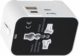 Jihaan Dual USB High Speed International All in One Worldwide usb Adapter Worldwide Adaptor