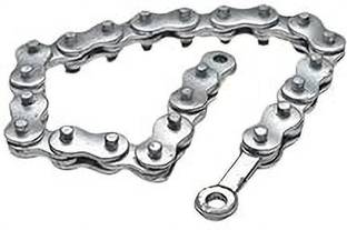 Implemental Spare Iron Roller Chain for Jaw Chain Pipe Wrench (3 Inch) Spare Iron Roller Chain for Jaw Chain Pipe Wrench (3 Inch) Single Sided Pipe Wrench