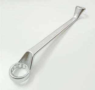TOM 24x27 mm Deep Offset Ring Spanner Heavy Duty Hardened and Tempered Double Sided Speciality